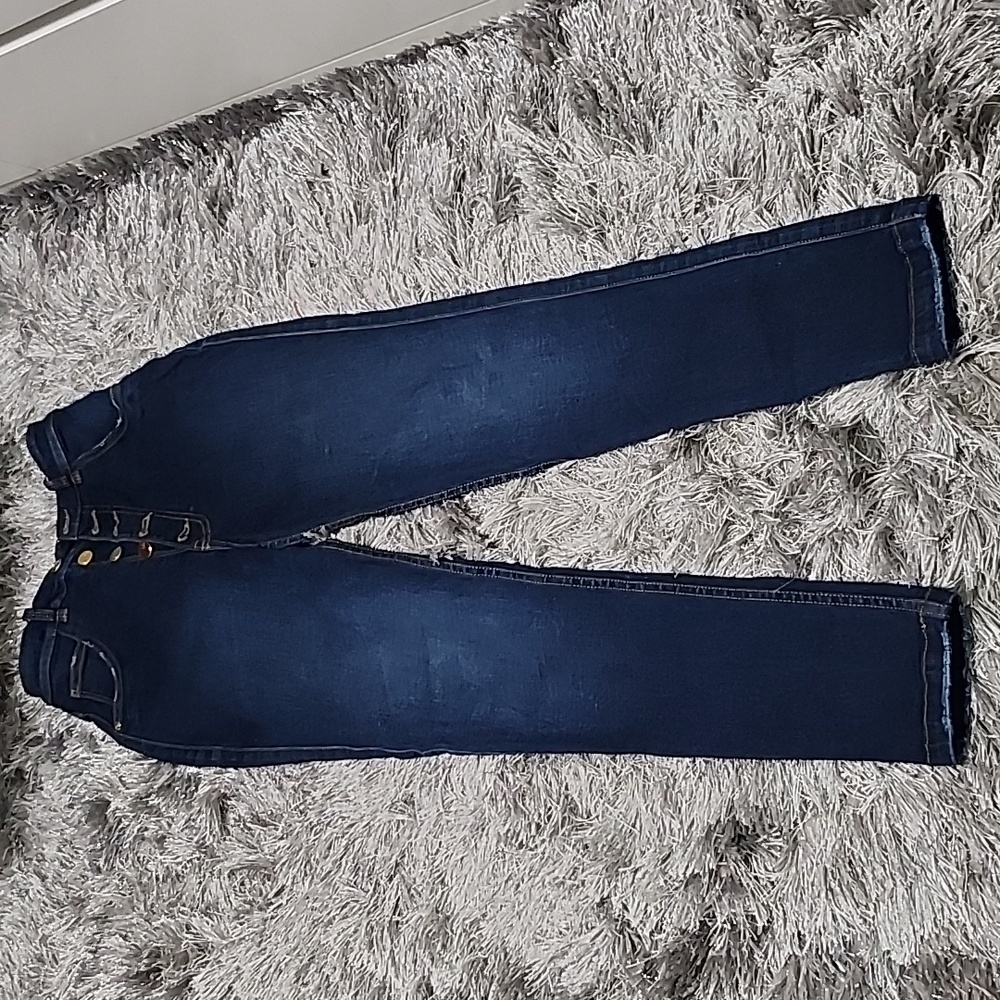 Slightly used, Brand Sol Beauty and Care, size 4/12, color- dark blue
